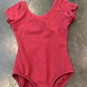 Maroon Capezio Leotard M